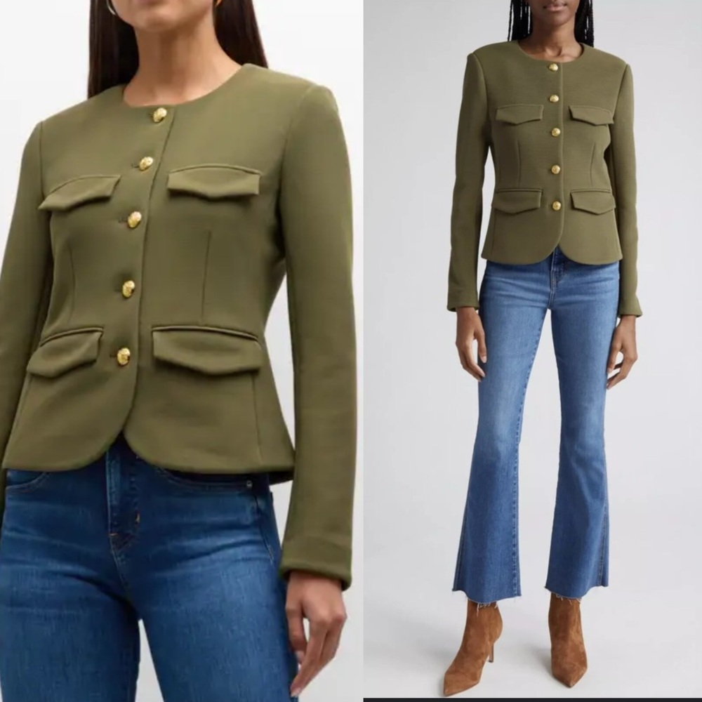 VERONICA BEARD Kensington Tailored Knit Jacket - Picture 2 of 9